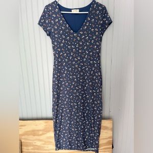 Blue floral Jessica Simpson dress